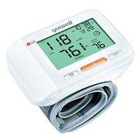 Automatic Portable Wrist Blood Pressure Cuff (5.3-7.7 Inch) Monitor Machines with Heartbeat Monitor - DFFA Patented and FDA Approved BP Cuff Wrist for Home Use(Batteries Not Included)