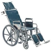 Sammons Preston Tuffy Reclining Wheelchair with Swingaway Elevating Legrests (16"W x 18"D)