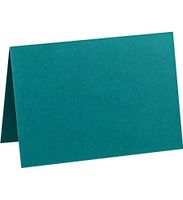 A2 Folded Card (4 1/4 x 5 1/2) - Teal (250 Qty.)