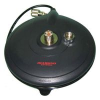 Diamond Original K702M Low-Profile Magnent Mount W/ High Holding Power, 6 3/8" Diameter, 3/4" Height w/ 13 Feet RG-58A/U cable. For antennas up to 50" SO-239 / PL-259 Connectors