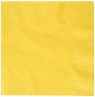 Sunshine Yellow 2-Ply Dinner Napkins | Pack of 20 | Party Supply