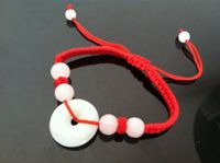 Handmade Feng Shui Jade Safe Buckle Bracelet (with a Betterdecor Pouch)