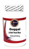 Guggal and Red Yeast Rice 450mg/450mg 90 Capsules # BioPower Nutrition