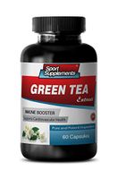 antioxidant Supplement - Green Tea Extract 300MG - Powerful ANTIOXIDANT - Natural Energy Boost - Green Tea Appetite suppressant - 1 Bottle (60 Capsules)