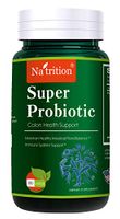Natrition Intestinal Probiotic Capsules - 60 Veggie Capsules