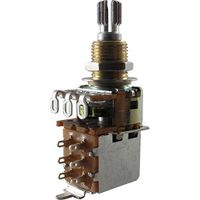 Bourns 1X 500K Short Split Shaft Audio Taper Push/Pull Potentiometer