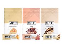 MCT Co, MCTBar, 12 Each of Cocoa, Cookie Dough & Caramel Sea Salt, 1.34 oz, Variety Pack of 36