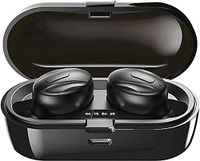 Hoseili【2022new editionBluetooth Headphones】.Bluetooth 5.0 Wireless Earphones in-Ear Stereo Sound Microphone Mini Wireless Earbuds with Headphones and Portable Charging Case for iOS Android PC. XGB1