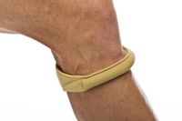 Cho-Pat Original Knee Strap - Recommended by Doctors to Reduce Knee Pain - Tan (X-Large, 16.5"-18")
