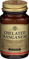 Solgar, Chelated Manganese, 100 Tablets
