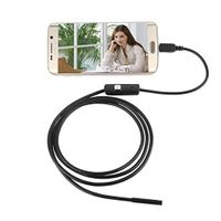 Shohotop Wireless Endoscope, Borescope Borescope Inspection Camera 6 LED Waterproof 5.5mm (Black)