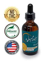 Natural Native Hemp Tincture Oil (Lemon, 600 mg) Therapeutic Grade for Anxiety Relief, Chronic Pain, Sleep, Nausea, Arthritis, Joint Pain - USDA Organic Hemp, Gluten-Free, Non-GMO