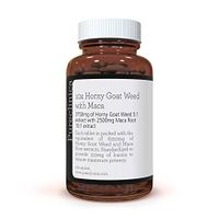 10X Horny Goat Weed Extract (3750mg) Maca Extract (2500mg) x 180 Tablets - 10 X More Icariins and Maca - and 5mg Black Pepper Extract for 300% Increased Absorption: SKU: HGWM