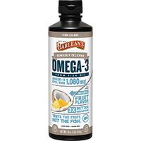 Barlean’s Seriously Delicious Omega-3 Fish Oil, Piña Colada, 16-oz