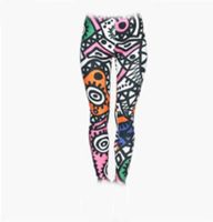 H.Coosy Practical;Cozy 3D Digital Printing Leggings Eaby Cross-Border Europe and The United States DDK26-2 All