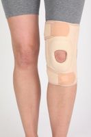 Bravo Breathable Neoprene Open Patella Knee Support-10"