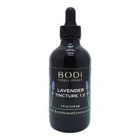 BODi : LAVENDER FLOWER Tincture 1:2 Highest Concentration - Amazing Skin Rejuveneator (4 oz)