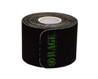 Rage Fitness Muscle Tape, Kinesiology Tape, Athletic Tape for Knees, Shoulders and Elbows, 20 Pre-Cut Strips, Water and Sweat Resistant, Therapeutic Support