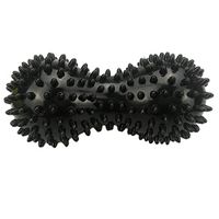 iYBUIA Peanut Ball Massage Roller - Vibrating Double Ball Roller Designed for Back, Instant Muscle Pain Relief - Ideal for Yoga, Deep Tissue Massage Stress Relief for Body (7.5cm) (A)