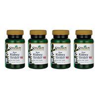 Swanson Kidney Glandular 500 mg 60 Caps 4 Pack