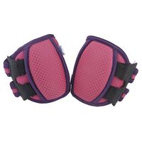 eYourlife2012 Baby Kids Toddler Ajustable Knee Protector Pads Crawler Crawling (Red)