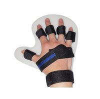 Tinsay 1 Finger Orthotics Points Fingerboard Stroke Hemiplegia Finger Splint Training Rehabilitation Training Equipment Finger Trainer Right Hand (L)