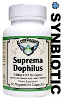 AlchePharma Suprema Dophilus (60 Veg Caps, Stomach Acid Resistant Strains)