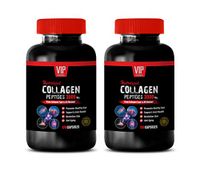 Bone Health Pills - Collagen Complex 3000MG - Natural and Powerful - Good for Joints Heart and Skin - Collagen peptides Joints - 2 Bottles (240 Capsules)