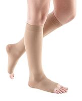 mediven Comfort, 15-20 mmHg, Calf High Compression Stockings, Open Toe