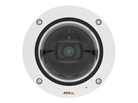 Network surveillance camera - dome - dust / vandal / waterproof - color (Day&Night) - 5 MP - 3072 x 1728 - fixed iris - vari-focal - audio - LAN 10/100 - MJPEG, H.264, MPEG-4 AVC - PoE Class 3