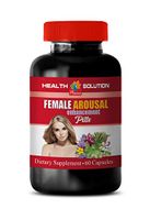 libido Booster for Women Pills - Female Arousal Enhancement Pills - Dietary Supplement - Horny Goat Weed Bulk Supplements - 1 Bottle 60 Capsules