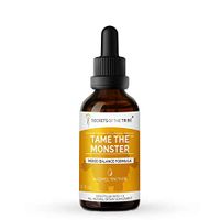 Secrets Of The Tribe - Tame The Monster, Mood Balance Formula, Herbal Supplement Blend Drops Alcohol Liquid Extract (2 fl oz)