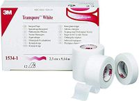 3M Medical Tape Transpore Adhesive 1" X 10 Yards NonSterile (#1534-1, Sold Per Case)