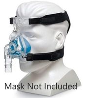 Maximum Comfort CPAP Headgear Universal Replacement Strap for Masks 4-Point Connection Works for Most All Nasal & Full-face Sleep apnea Masks - Sleep Apnea, Anti-Snoring Equipment