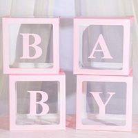 Ruipunuosi Balloon Box Balloon Transparent Box Baby Box Love Box Gift Box Birthday Box Wedding Birthday Valentine Decoration Gift Box
