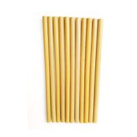 Liobaba 10PCS Bamboo Straw Eco Friendly Bamboo Drinking Straws Reusable Straws Party Kitchen Daily Supplies Accessories