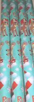 Rudolph the Red Nosed Reindeer Gift Wrap 70 Sq Ft