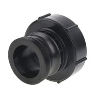 Baosity IBC Tote Tank Drain Adapter 2'' COARSE Thread for Garden Hose