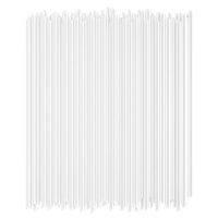 Disposable Drinking Straws - 7 3/4 Inches Long - Standard Size (Clear, 1,000)