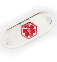 Medical Alert ID TAG for Bracelet ~Penicillin Allergy