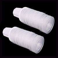 YAIKOAI 200 Pieces Disposable Ear Thermometer Probe Covers Earmuffs Ear Thermometers Earcap Replacement Lens Filters Digital Thermometers Cover Caps, Clear