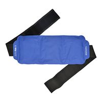 kwmobile Hot/Cold Gel Compress Wrap - Reusable Ice and Heat Pack Wrap for Back Knee Ankle Elbow Wrist and More