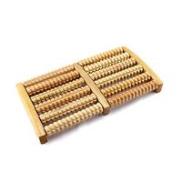 Foot Massage Roller Easter Gift ROOVON Mothers Day Fathers Day Gift Wooden Dual Foot Roller Relief Plantar Fasciitis Foot Leg Pain Health Care,6 Rows
