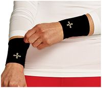 Tommie Copper Women's Recovery Affinity Wrist Sleeve, Black, Large