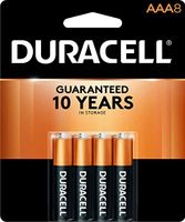 Duracell - CopperTop AAA Alkaline Batteries - long lasting, all-purpose Triple A battery for household and business - 8 Count