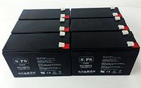 Replacement Battery for Eaton EX 2200 RT2U, PULSML2200-XL2U, 86722 12V 8Ah UPS Battery (6 Pack)