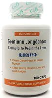Gentiana Longdancao Decoction to Drain The Liver Dietary Supplement 500mg 100 Capsules (Long Dan Xie Gan Tang) M02 100% Natural Herbs