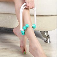 xxiaoTHAWxe 360 Degree Muscle Roller Massager Hand Leg Calf Slimming Loosing Tightness Tool