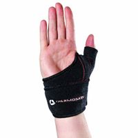 Thermoskin Thumb CMC Left Wrist Wrap, Black, Small and Medium