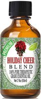 Holiday Cheer Blend Essential Oil - 100% Pure Therapeutic Grade Holiday Cheer Blend Oil - 60ml
